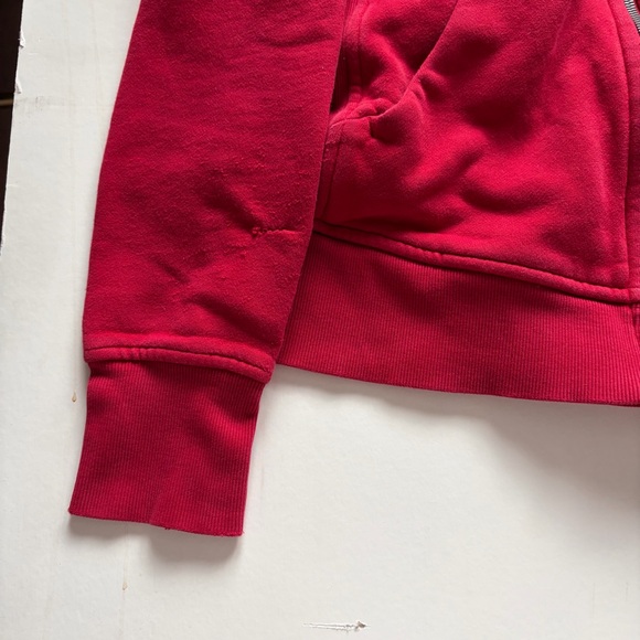 lululemon athletica full zip Scuba Vibrant Red Zip-Up Fleece Hoodie - Picture 11 of 14